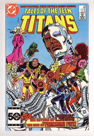 Tales of the Teen Titans 58 High Grade (1985)