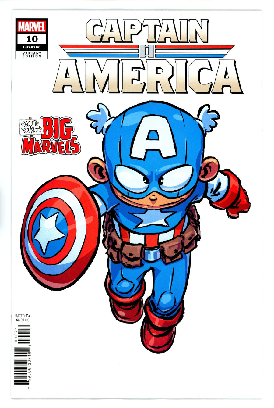 Captain America Vol 11 10 Young Variant (2024)