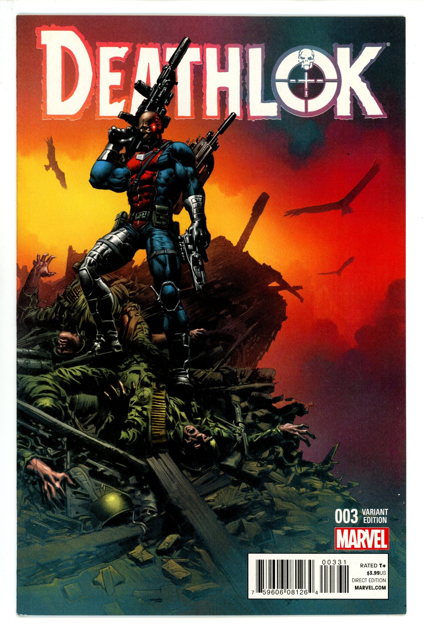 Deathlok Vol 5 3 VF/NM (9.0) (2015) Deodato Incentive Variant 