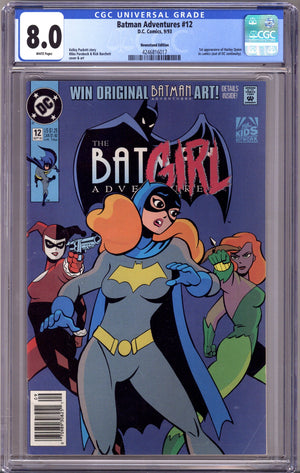 The Batman Adventures Vol 1 12 CGC 8.0 (VF) (1993) Newsstand