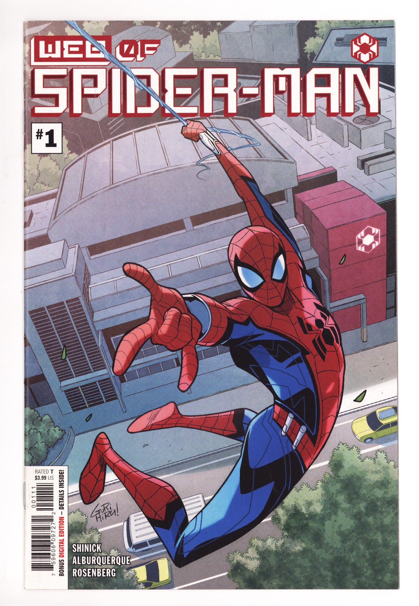 W.E.B. of Spider-Man Vol 3 1 High Grade (2021) 