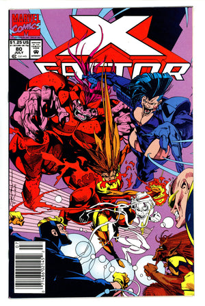 X-Factor Vol 1 80 Newsstand (1992)