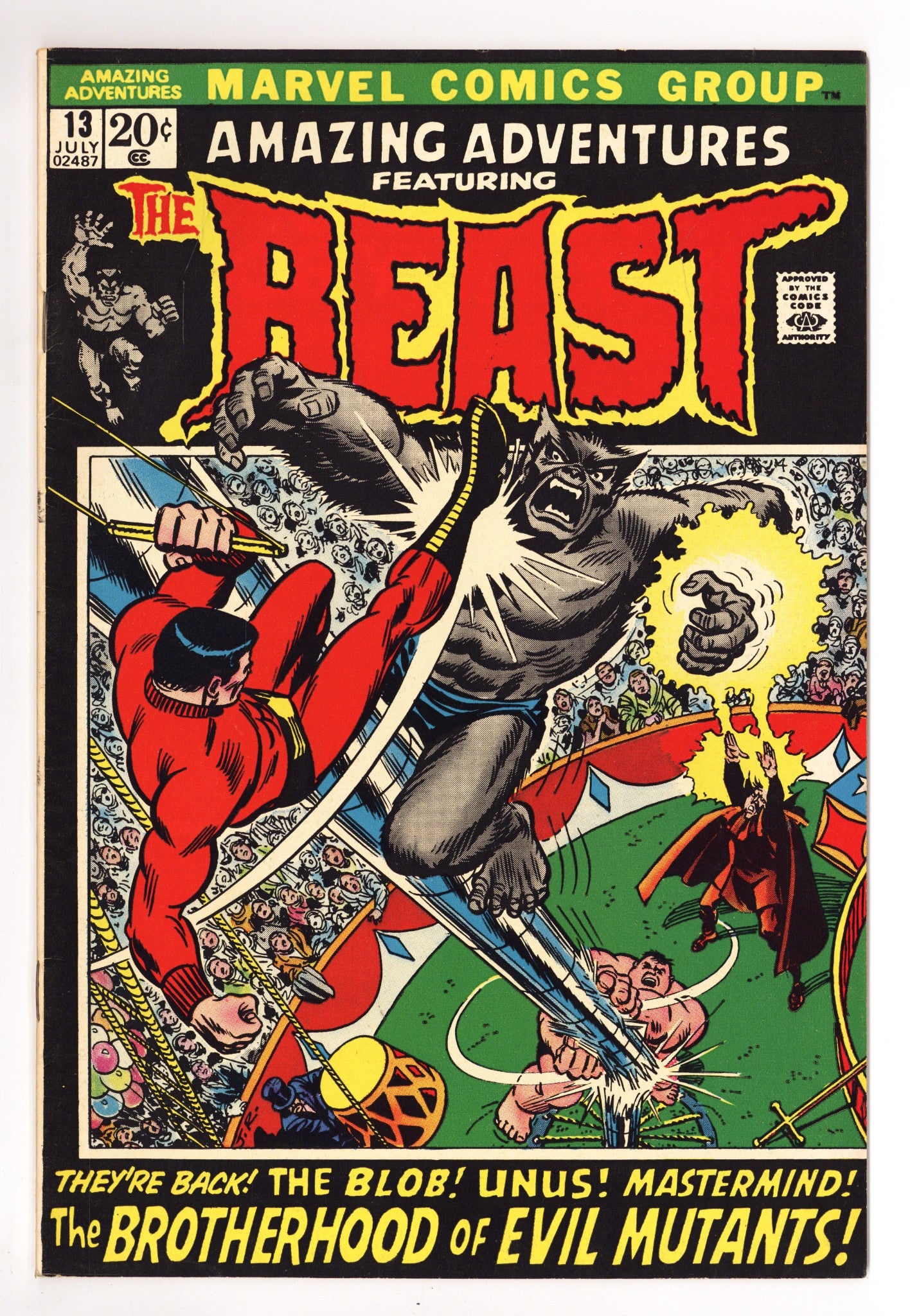 Amazing Adventures Vol 2 13 VF (8.0) (1972) 