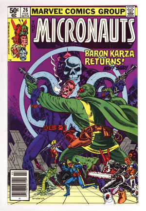 Micronauts Vol 1 26 Mid Grade (1981) Newsstand