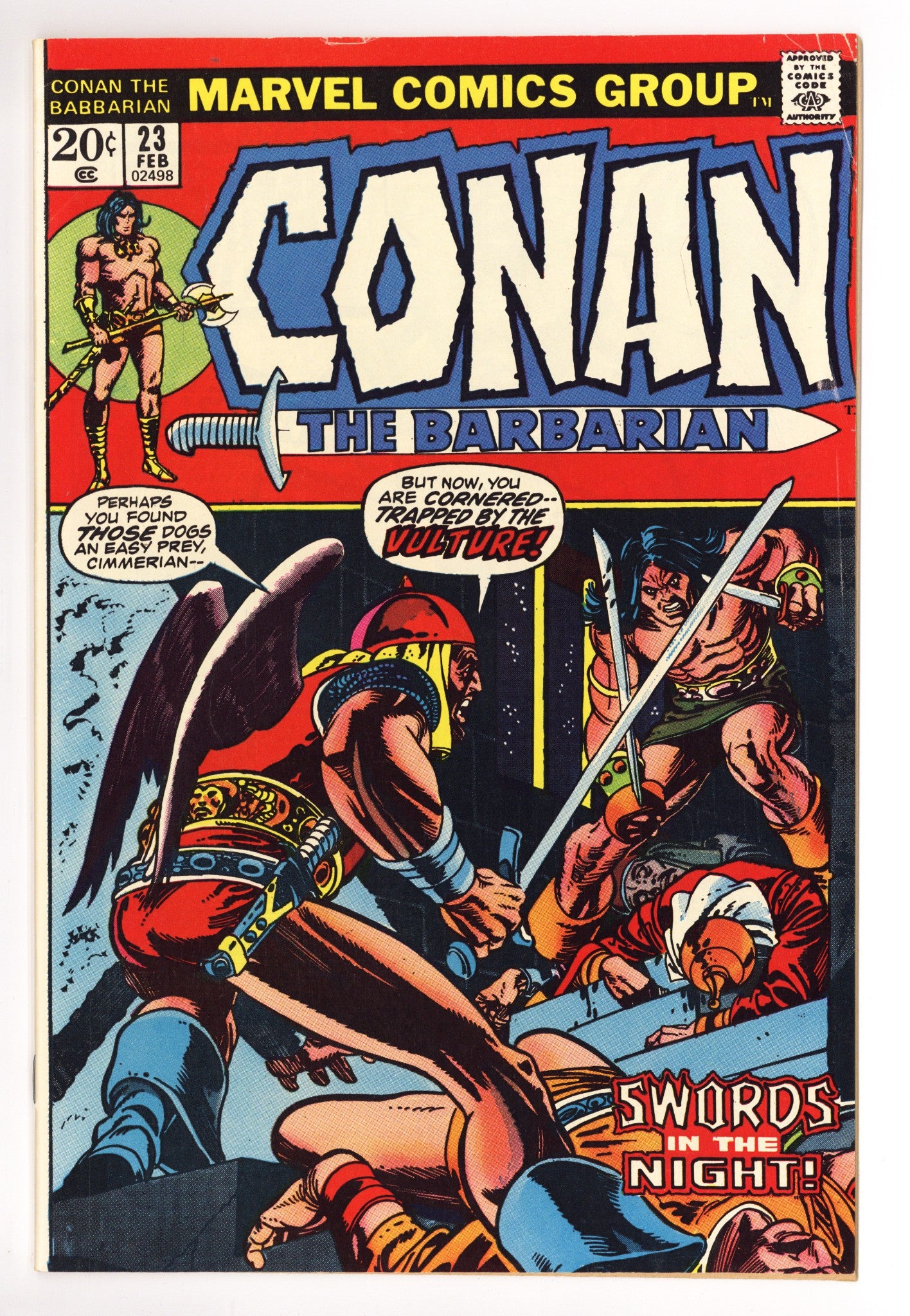 Conan the Barbarian Vol 1 23 FN+ (6.5) (1973) 