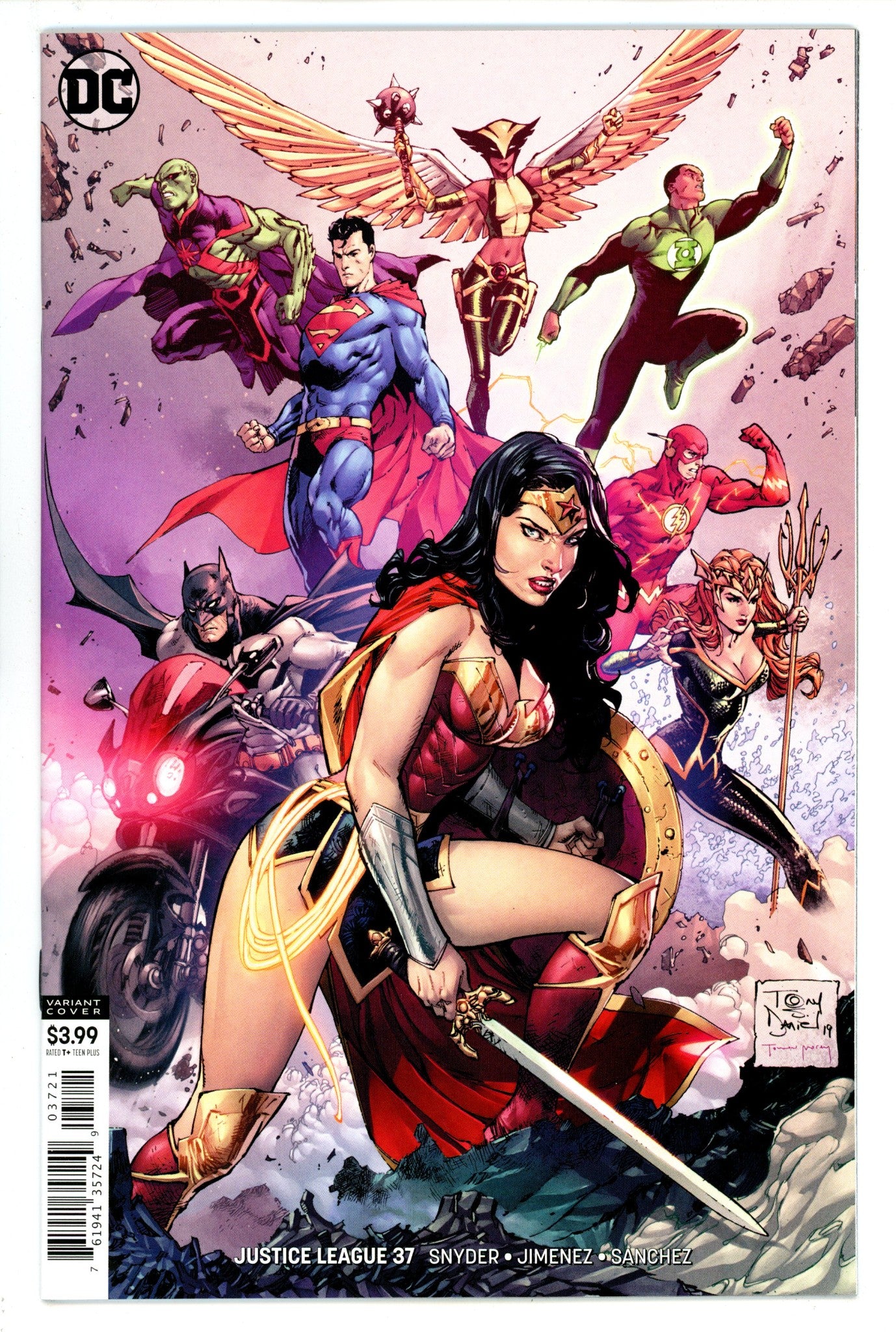 Justice League Vol 3 37 High Grade (2020) Daniel Variant 