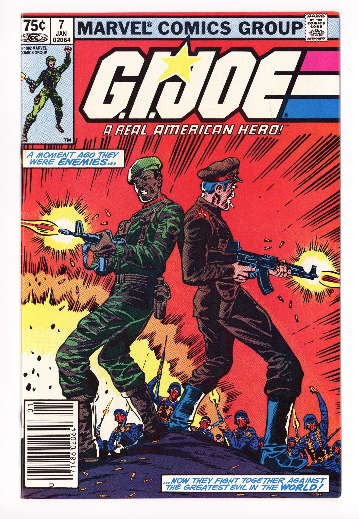 G.I. Joe, A Real American Hero 7 Mid Grade (1983) Canadian Price Variant 