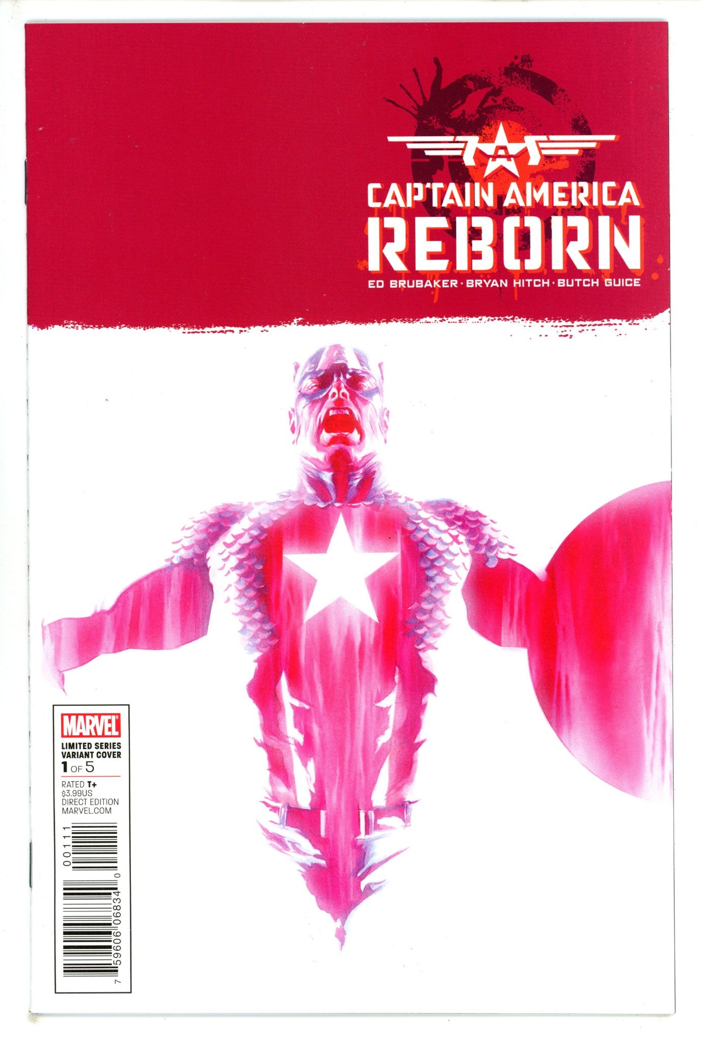 Captain America: Reborn 1 Ross Variant (2009)