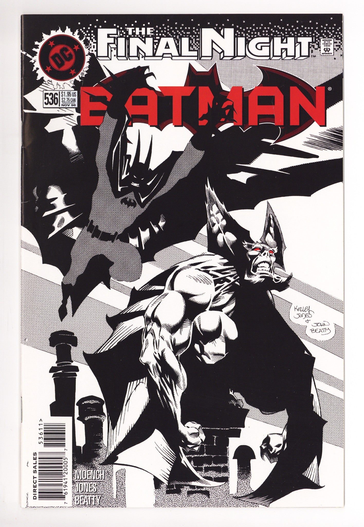 Batman Vol 1 536 Mid Grade (1996) 