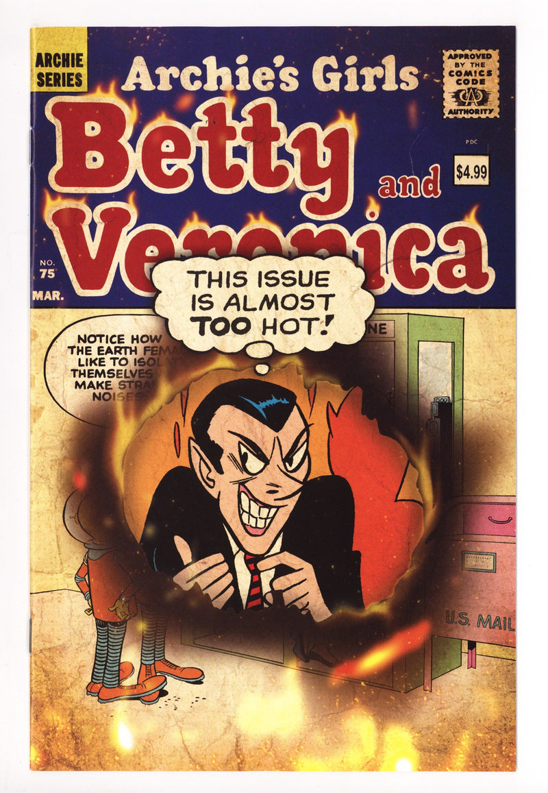 Betty and Veronica 75 Decarlo Facsimile (2025)