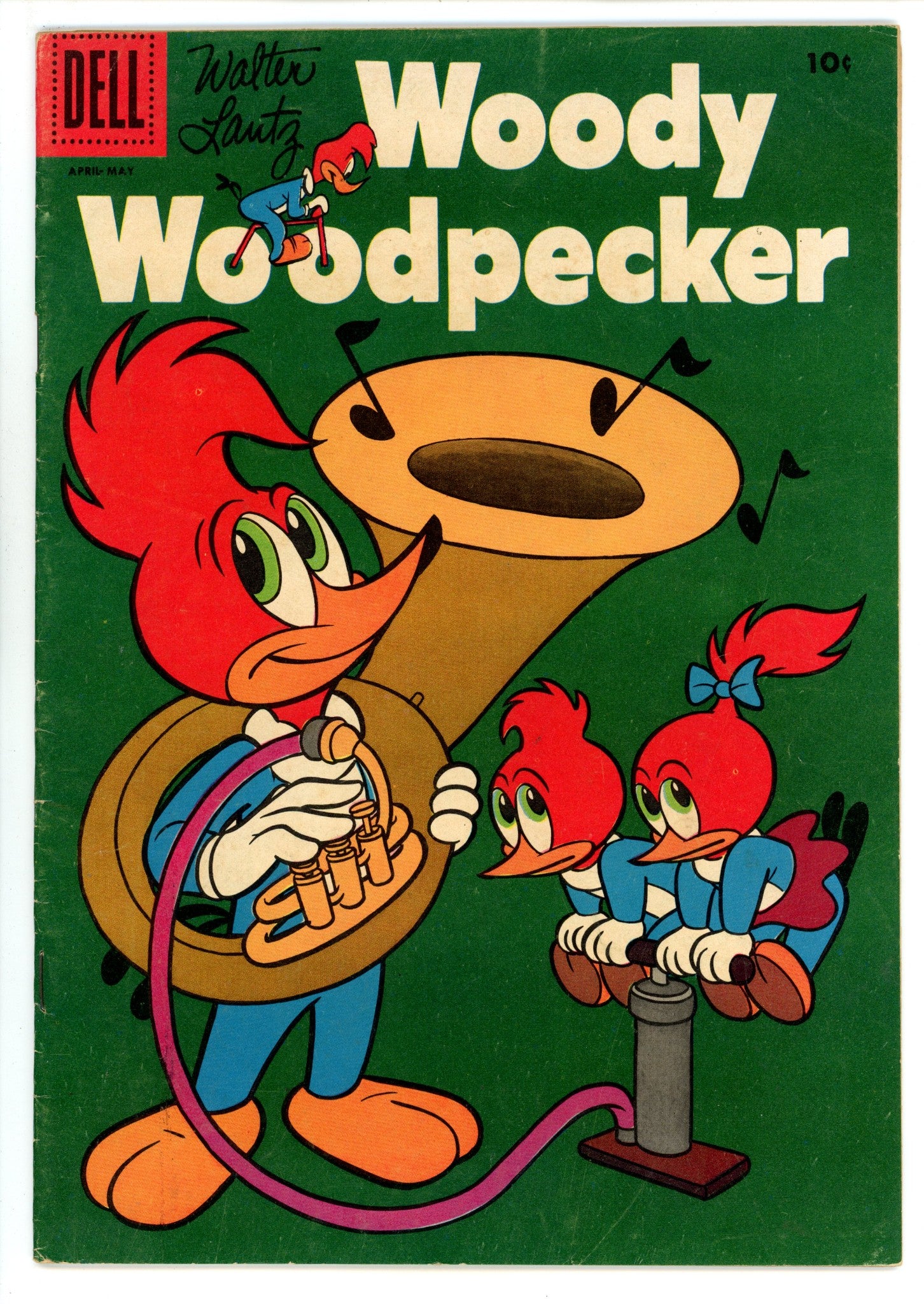 Walter Lantz Woody Woodpecker 36 FN- (5.5) (1956) 