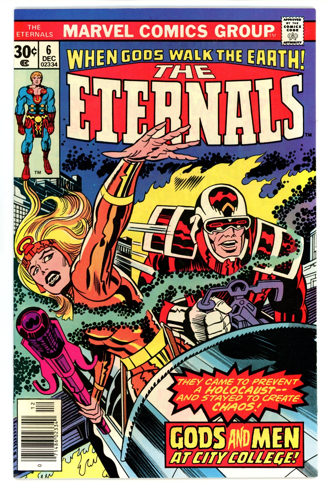 The Eternals Vol 1 6 VF (8.0) (1976) 