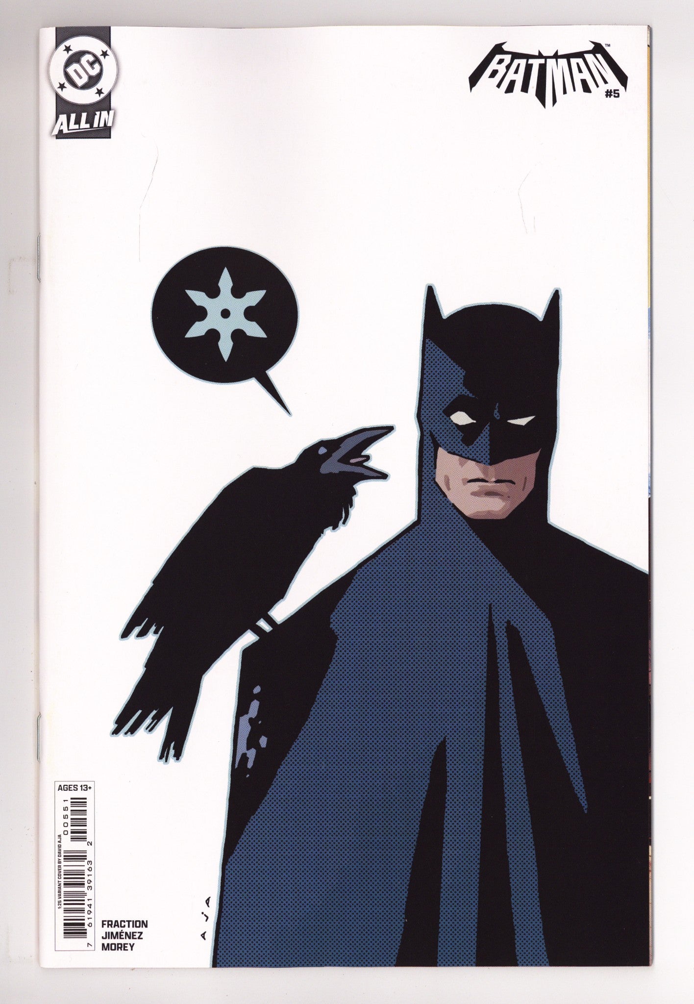 Batman Vol 4 5 Aja Incentive NM (2025)
