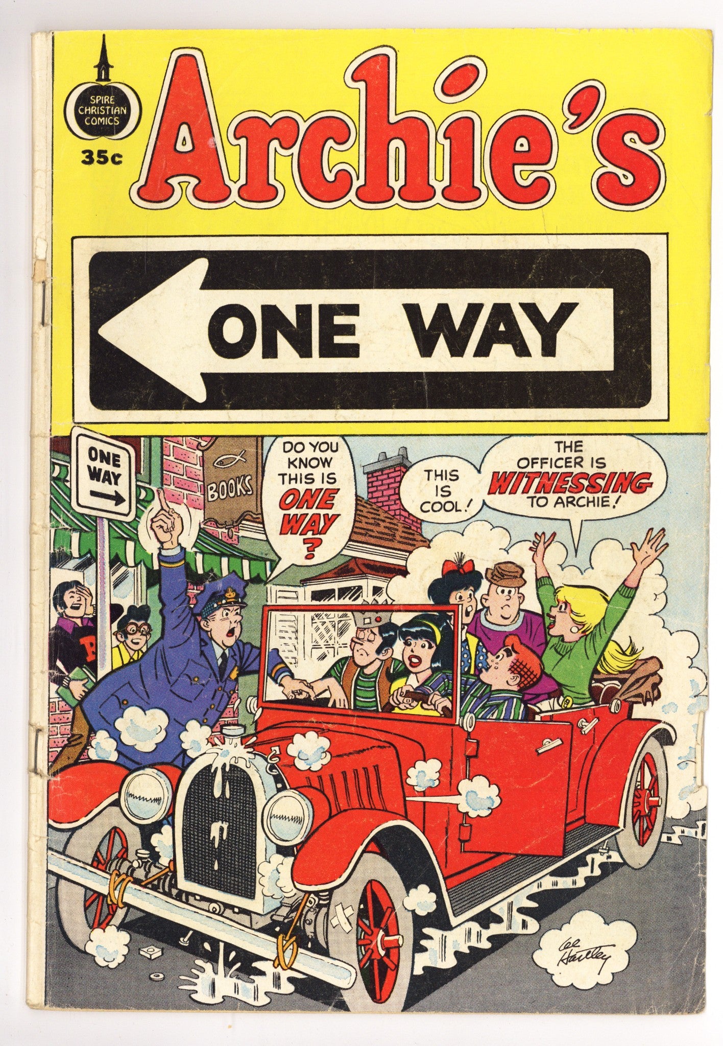 Archie's One Way [nn] Very Low Grade (1973) 35¢ Variant 