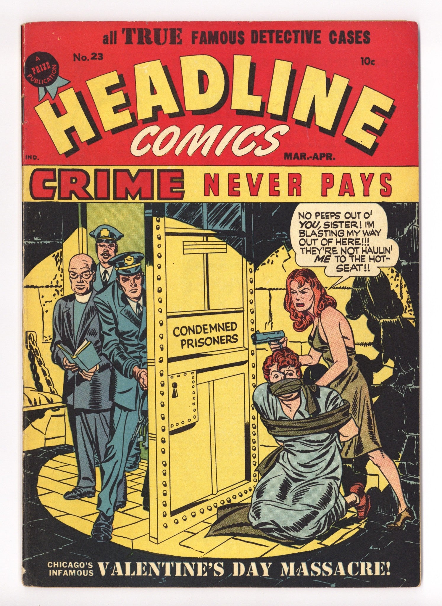 Headline Comics Vol 2 11 (23) FN (6.0) (1947) 