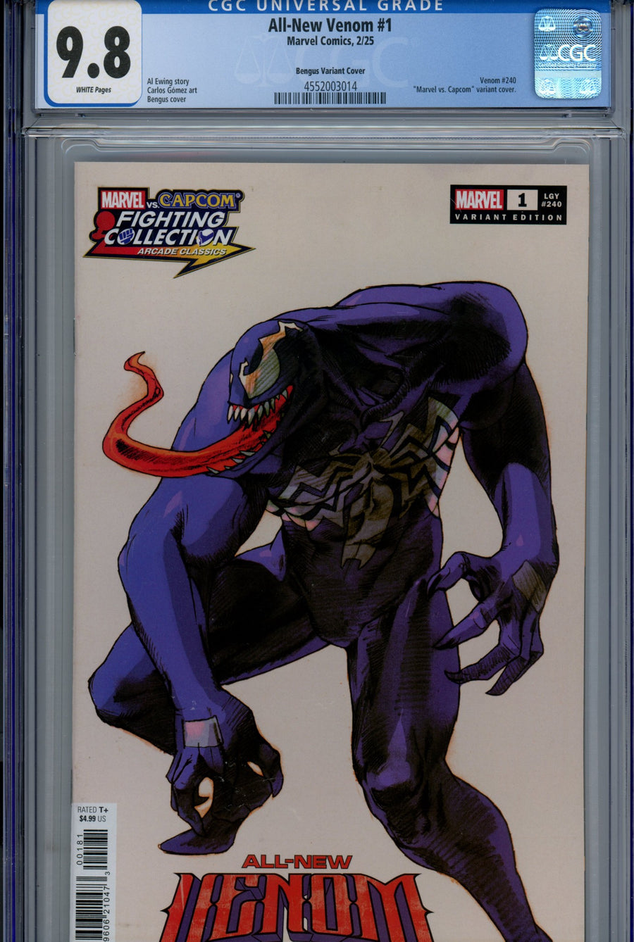 All-New Venom 1 CGC 9.8 (NM/M) (2025) Bengus Variant 