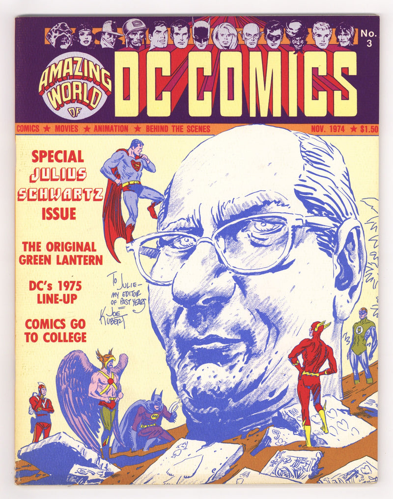 The Amazing World of DC Comics 3 FN/VF (7.0) (1974) 