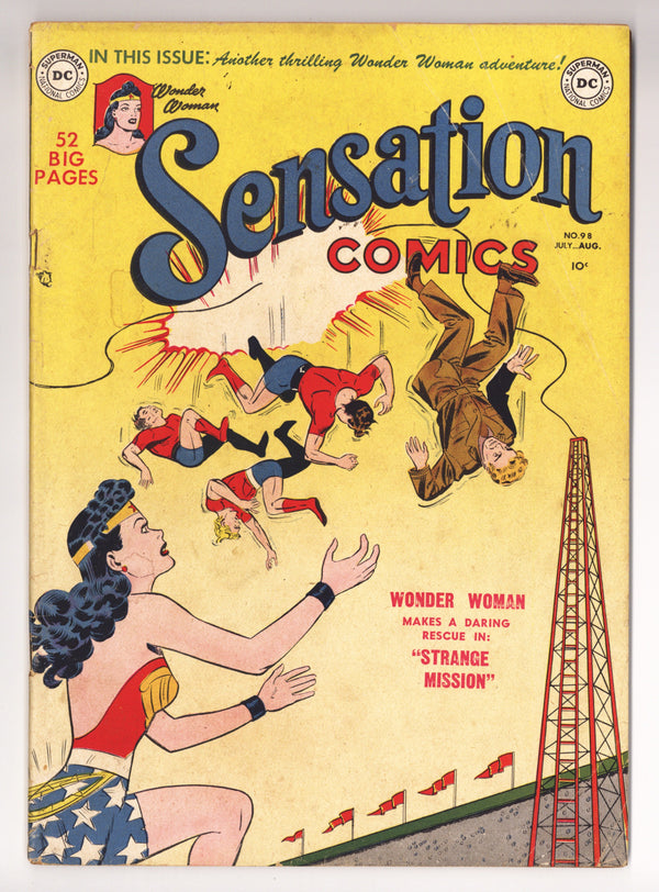 Sensation Comics Vol 1 98 VG (4.0) (1950)