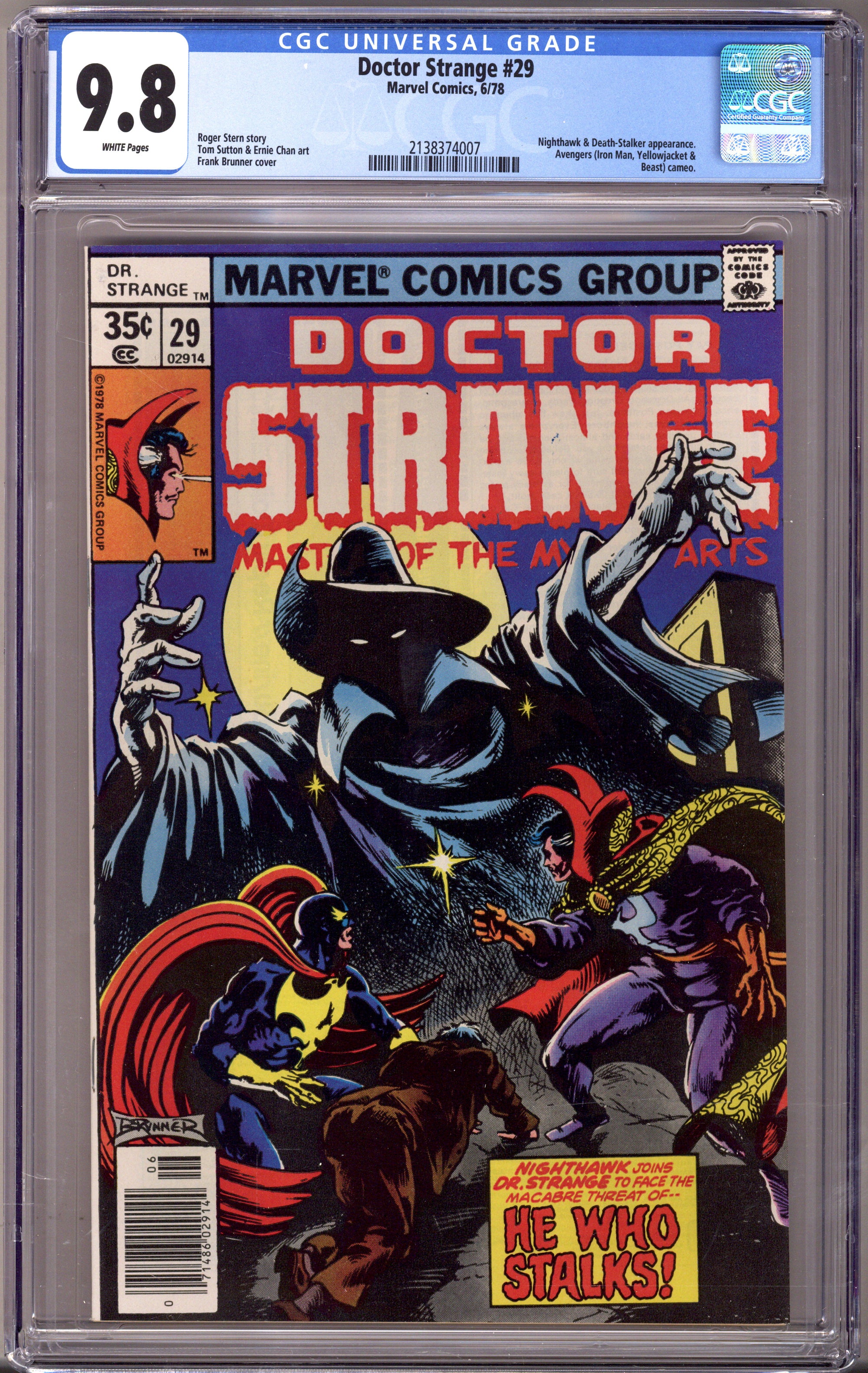 Doctor Strange Vol 2 29 CGC 9.8 (NM/M) (1978) 