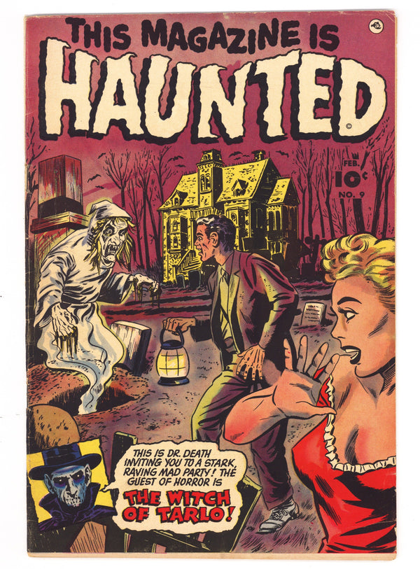 This Magazine Is Haunted   9  VG+ (4.5)   (1953)