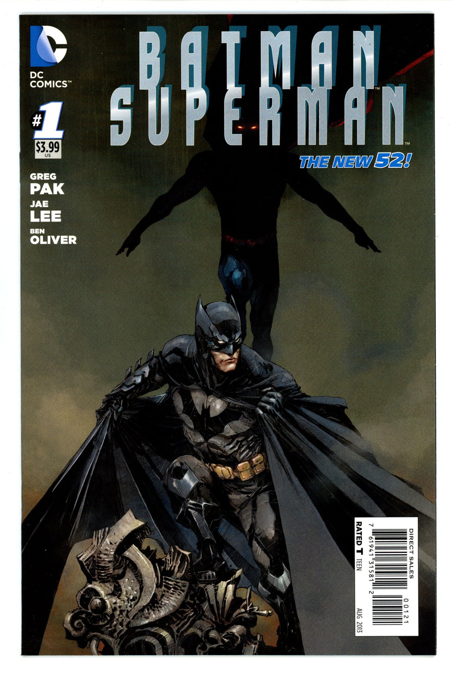 Batman / Superman 1 High Grade (2013) Rocafort Incentive Variant 