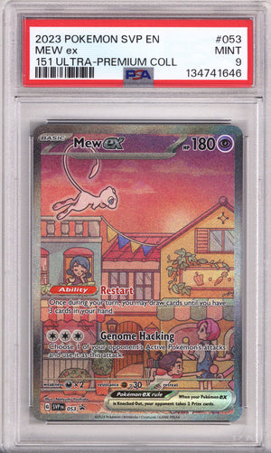 Pokemon Black Star Promo 151 Ultra-Premium Collection Mew Ex PSA Mint 9 (2023)