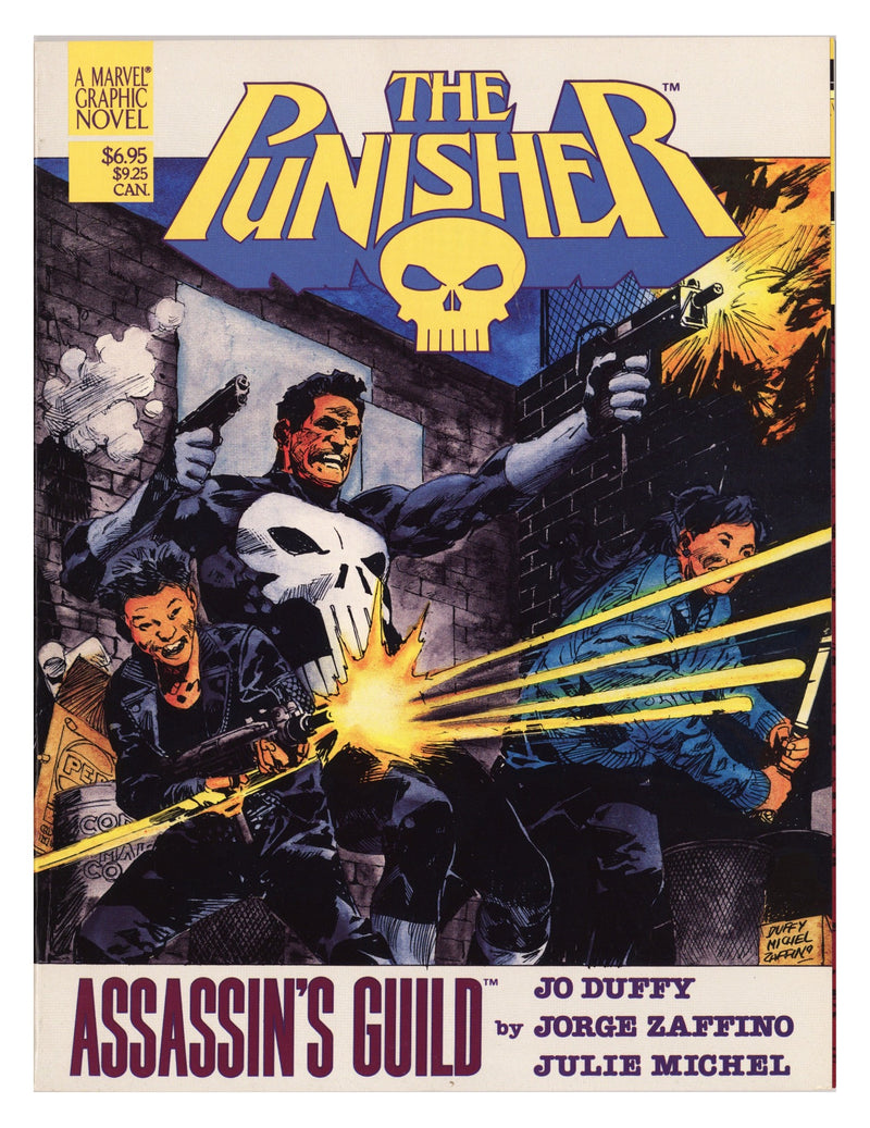 Marvel Graphic Novel 40 High Grade Punisher Assassin's Guild (1988) 