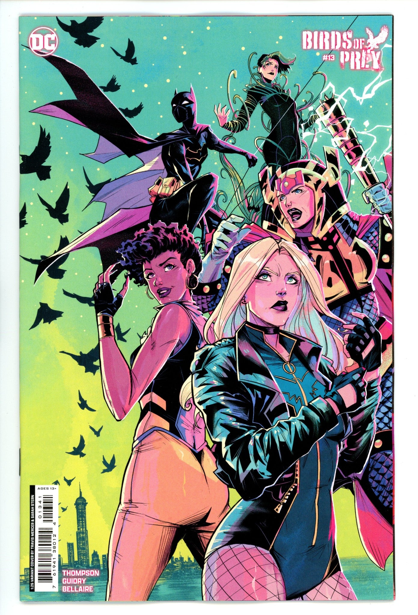 Birds Of Prey Vol 6 13 Mercer Incentive Variant NM (2024)
