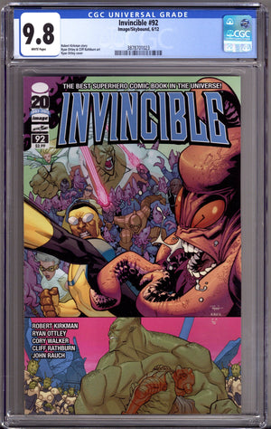 Invincible 92 CGC 9.8 (NM/M) (2012)
