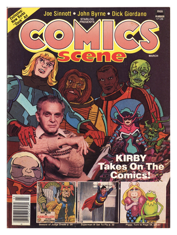 Comics Scene Vol 1 2 Mid Grade (1981)