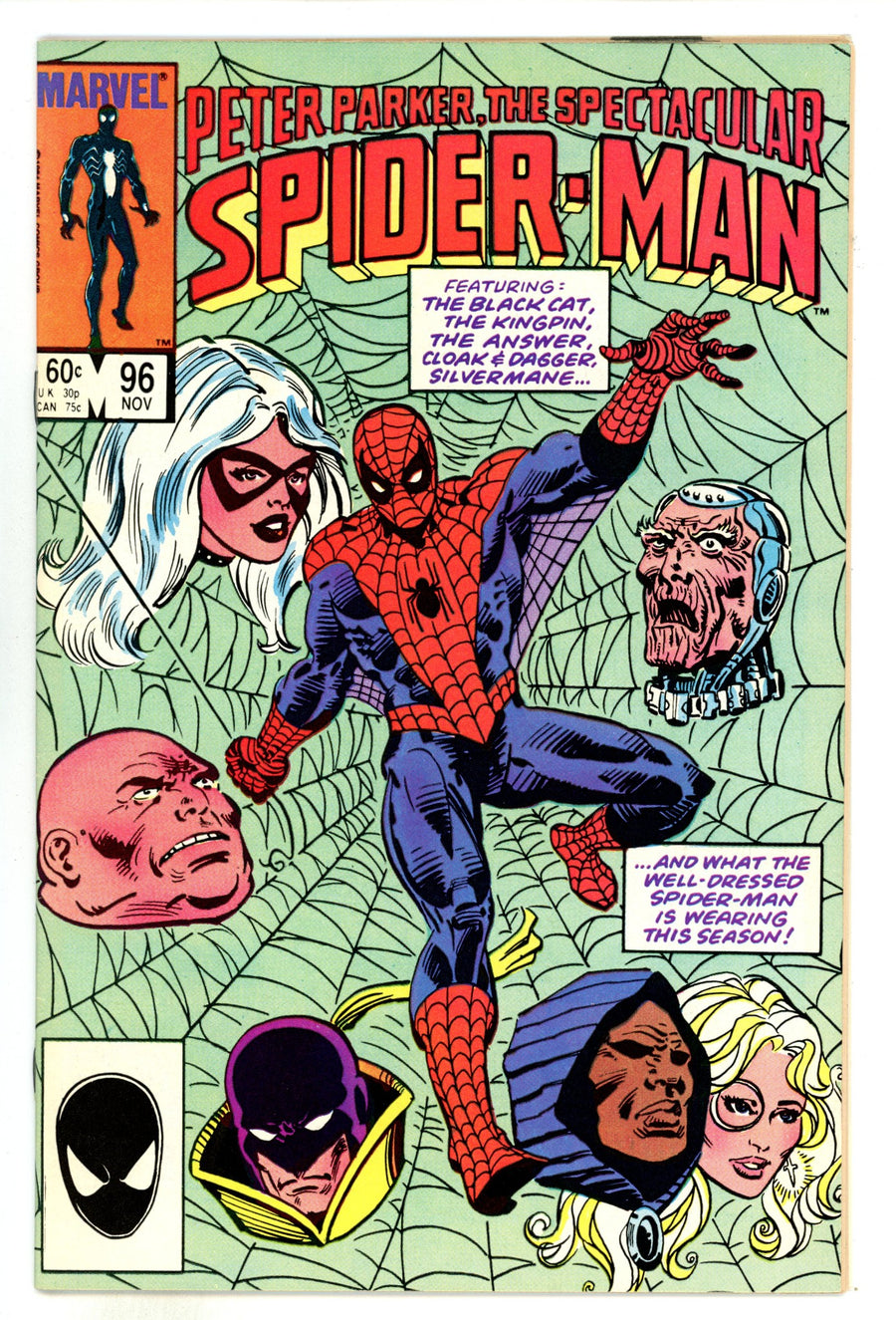 The Spectacular Spider-Man Vol 1 96 VF+ (8.5) (1984) 