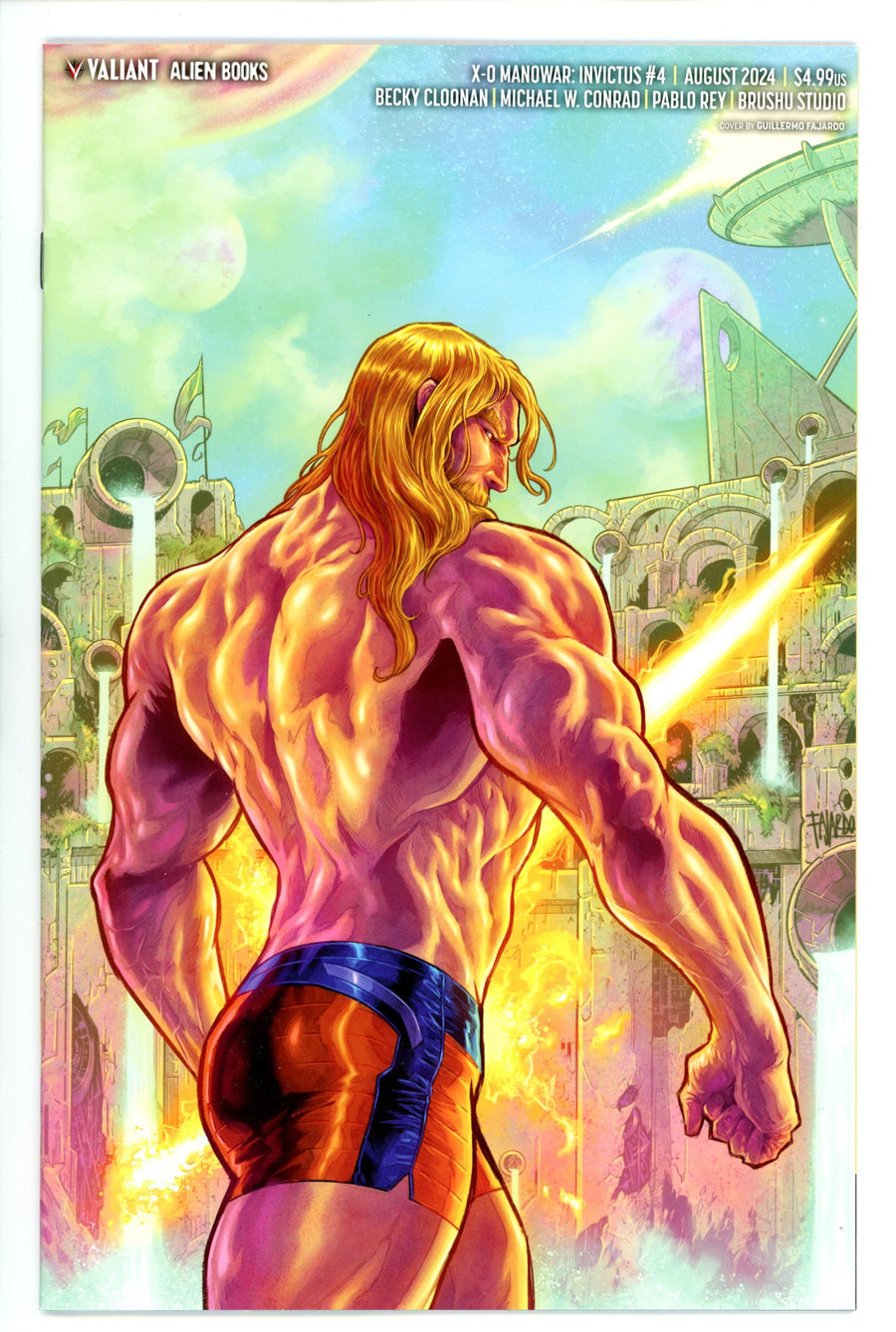 X-O Manowar Invictus 4 Fajardo Variant (2024)