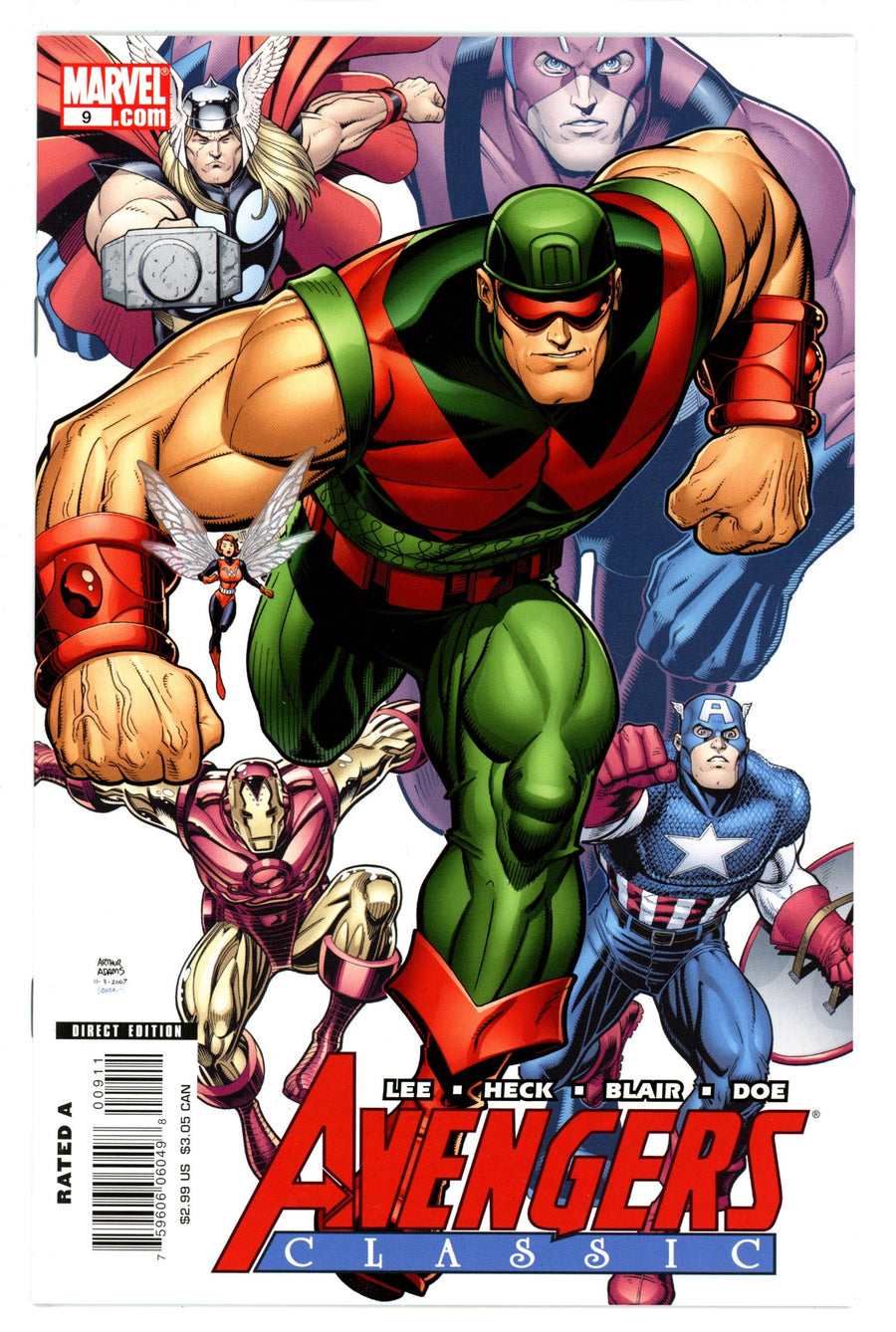 Avengers Classic 9 NM- (9.2) (2008) 