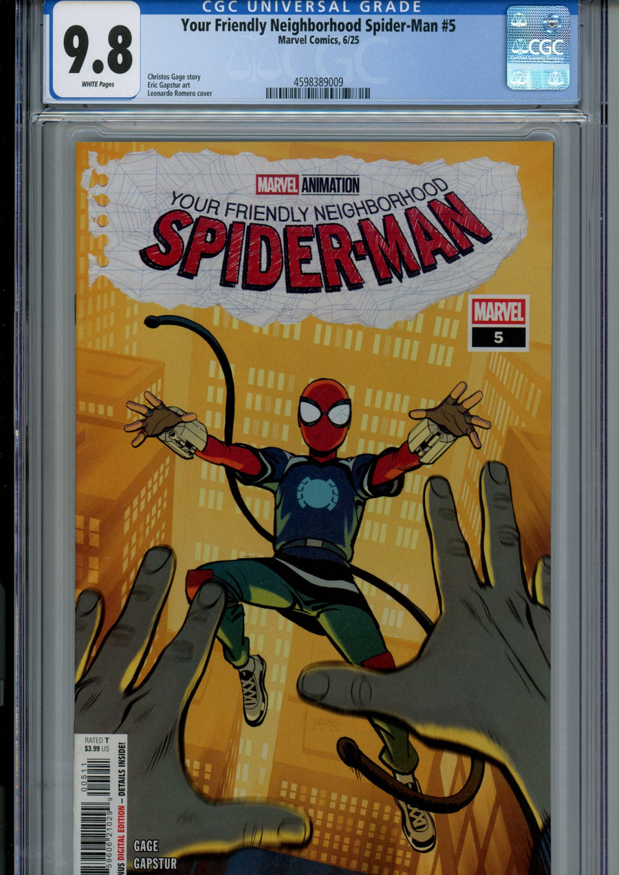 Your Friendly Neighborhood Spider-Man 5 CGC 9.8 (NM/M) (2025) 