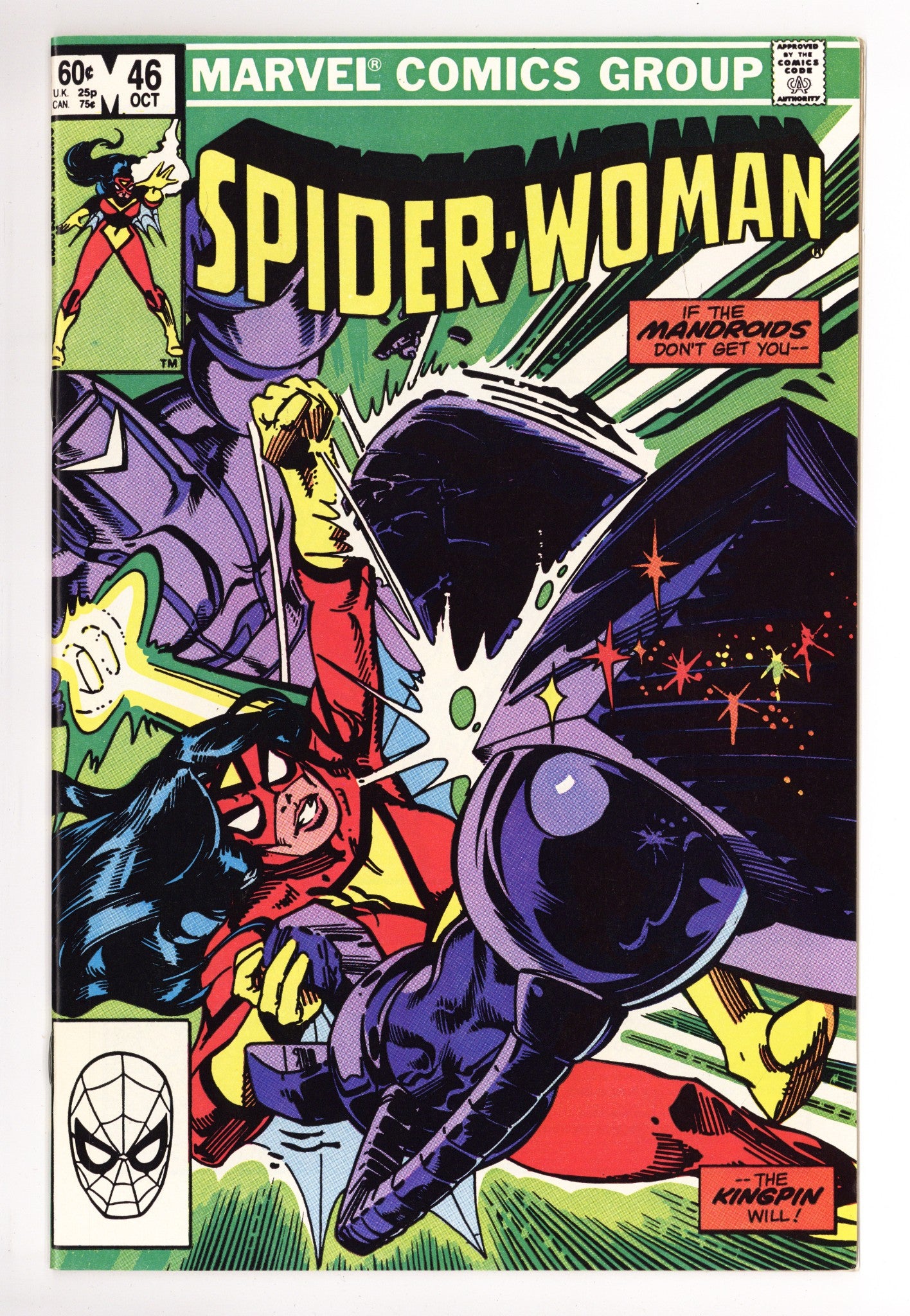 Spider-Woman Vol 1 46 Mid Grade (1982) 