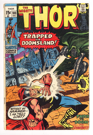 Thor Vol 1 183 GD/VG (3.0) (1970)