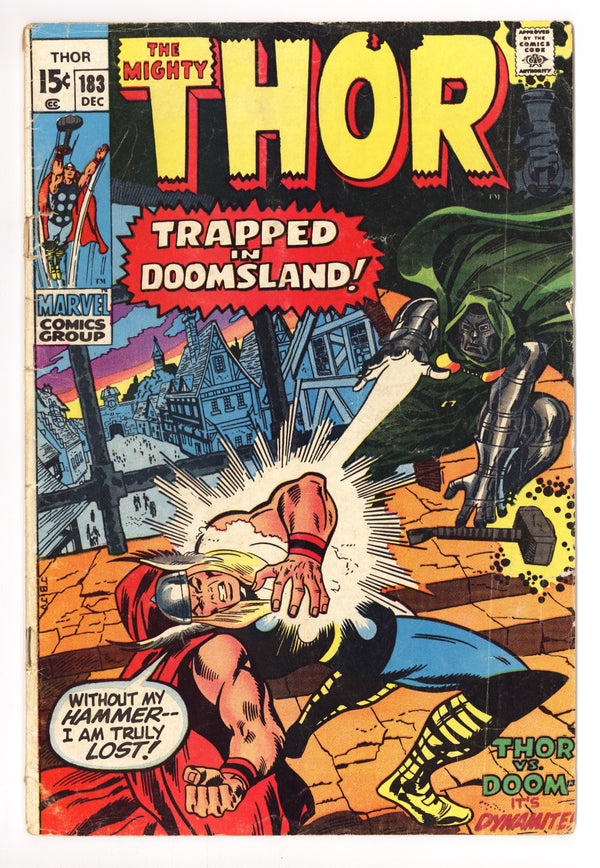 Thor Vol 1 183 GD/VG (3.0) (1970)