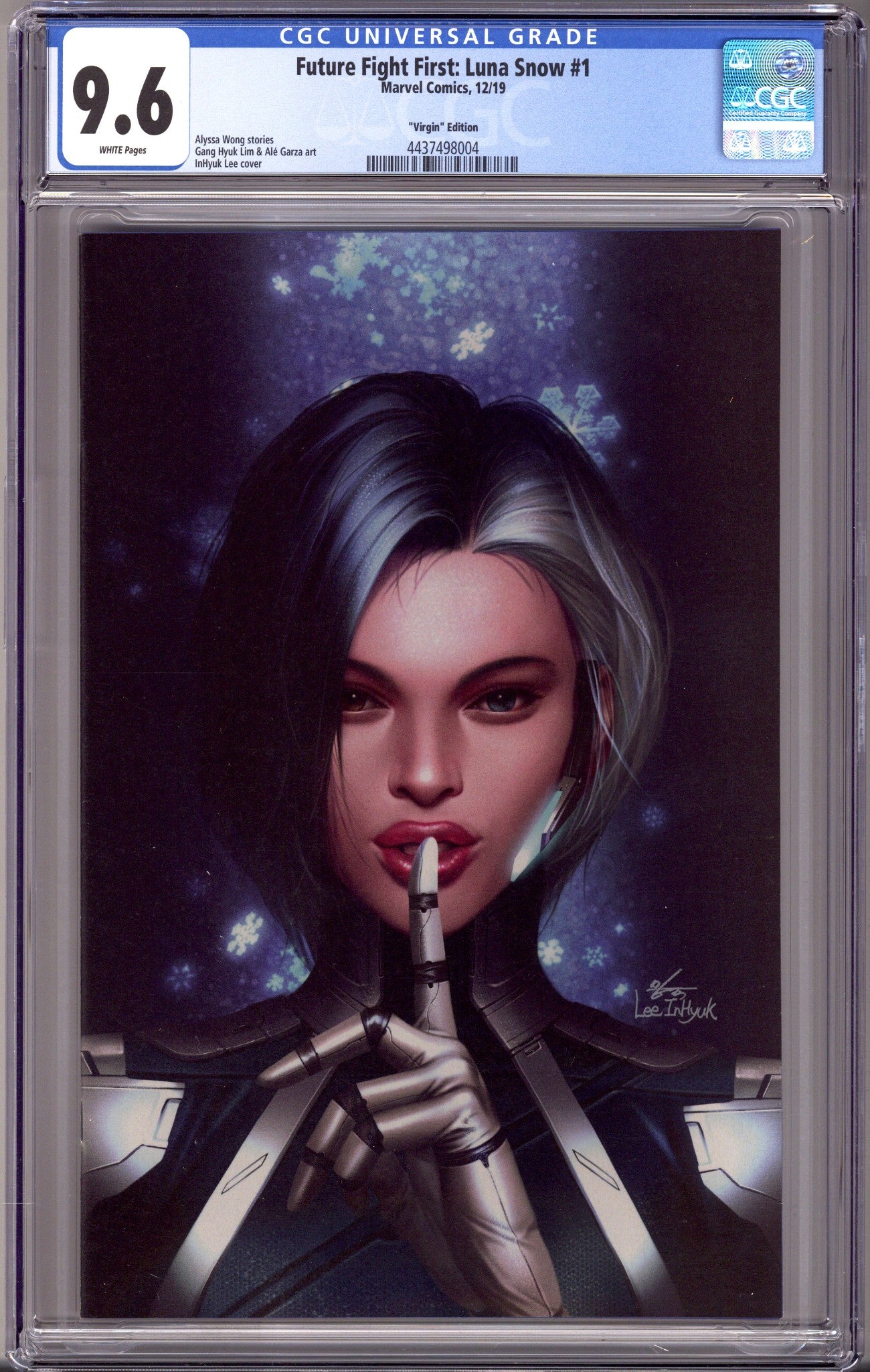 Future Fight Firsts: Luna Snow 1 CGC 9.6 (NM+) (2019) Lee Virgin Incentive Variant 
