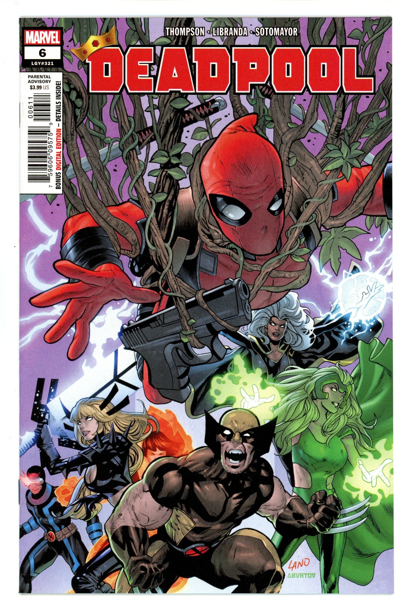 Deadpool Vol 7 6 (321) High Grade (2020) 