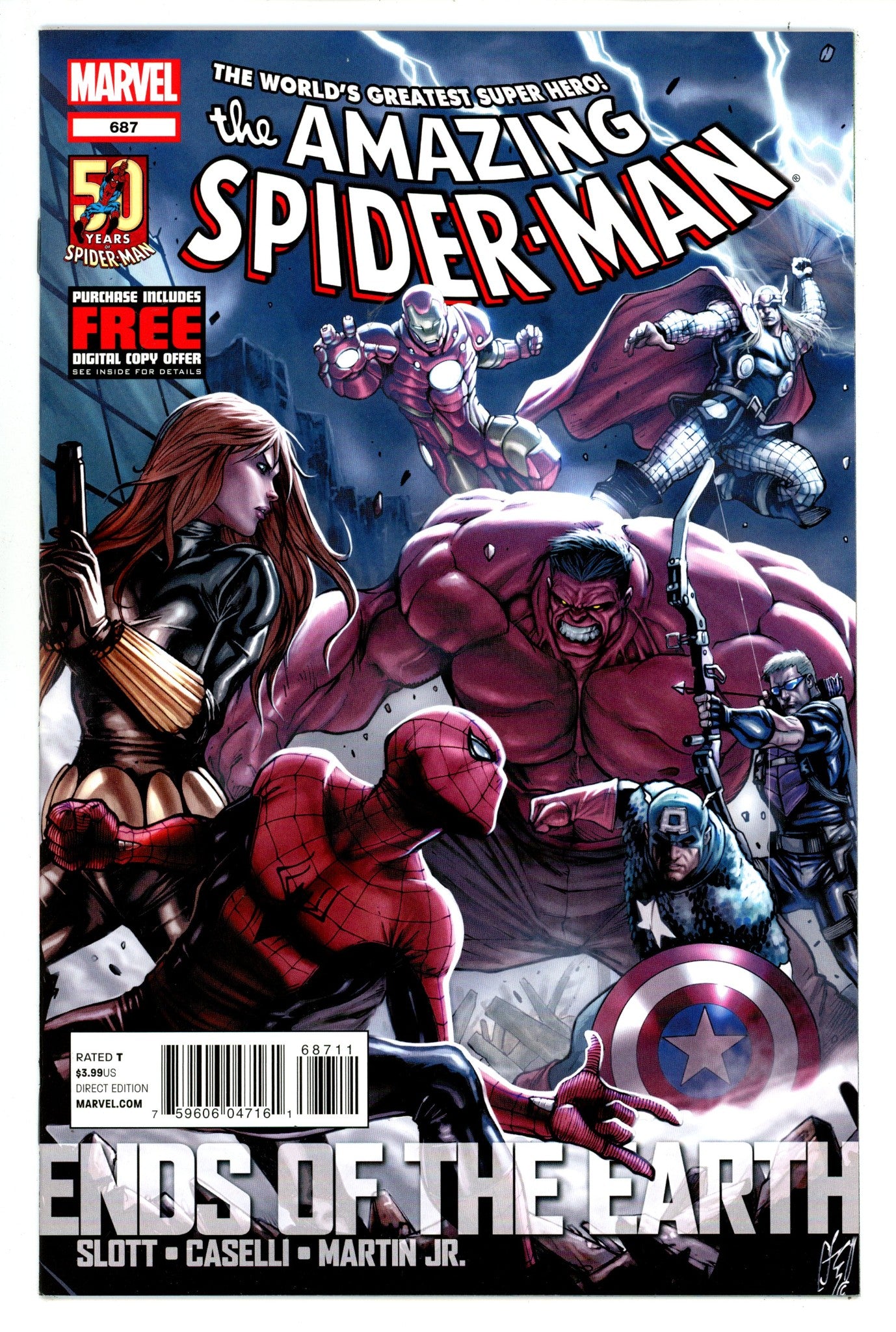 The Amazing Spider-Man Vol 2 687 NM- (9.2) (2012) 