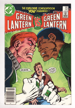 Green Lantern Vol 2 197 Mid Grade (1986) Canadian Price Variant