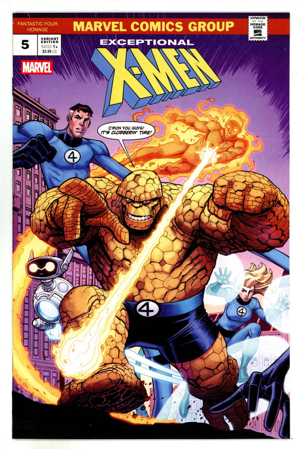 Exceptional X-Men 5 Bradshaw Homage Variant (2025)