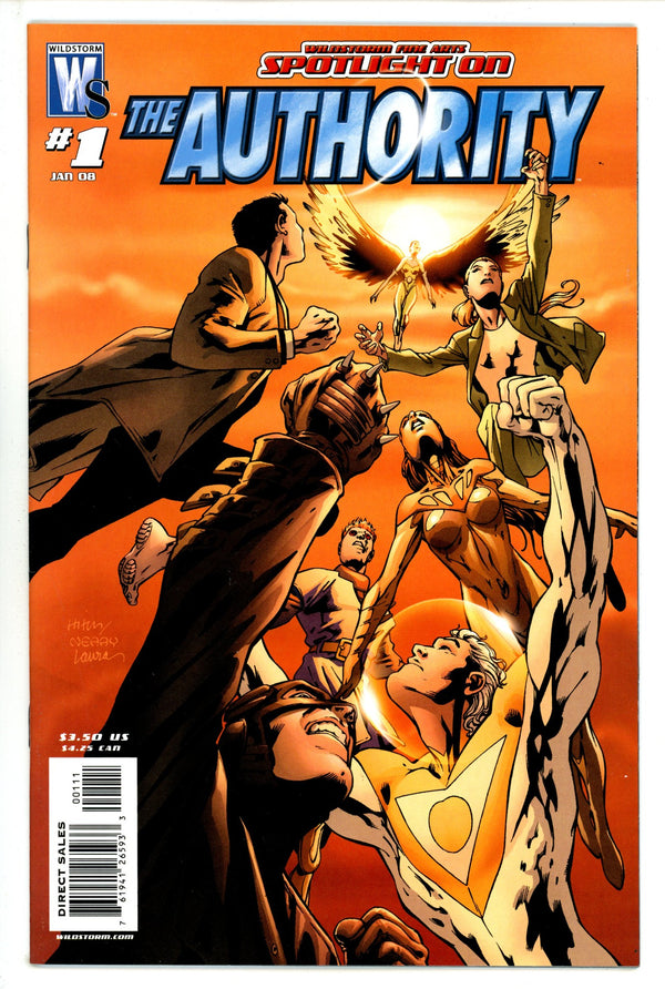 Wildstorm Fine Arts: Spotlight on the Authority 1 High Grade (2008)
