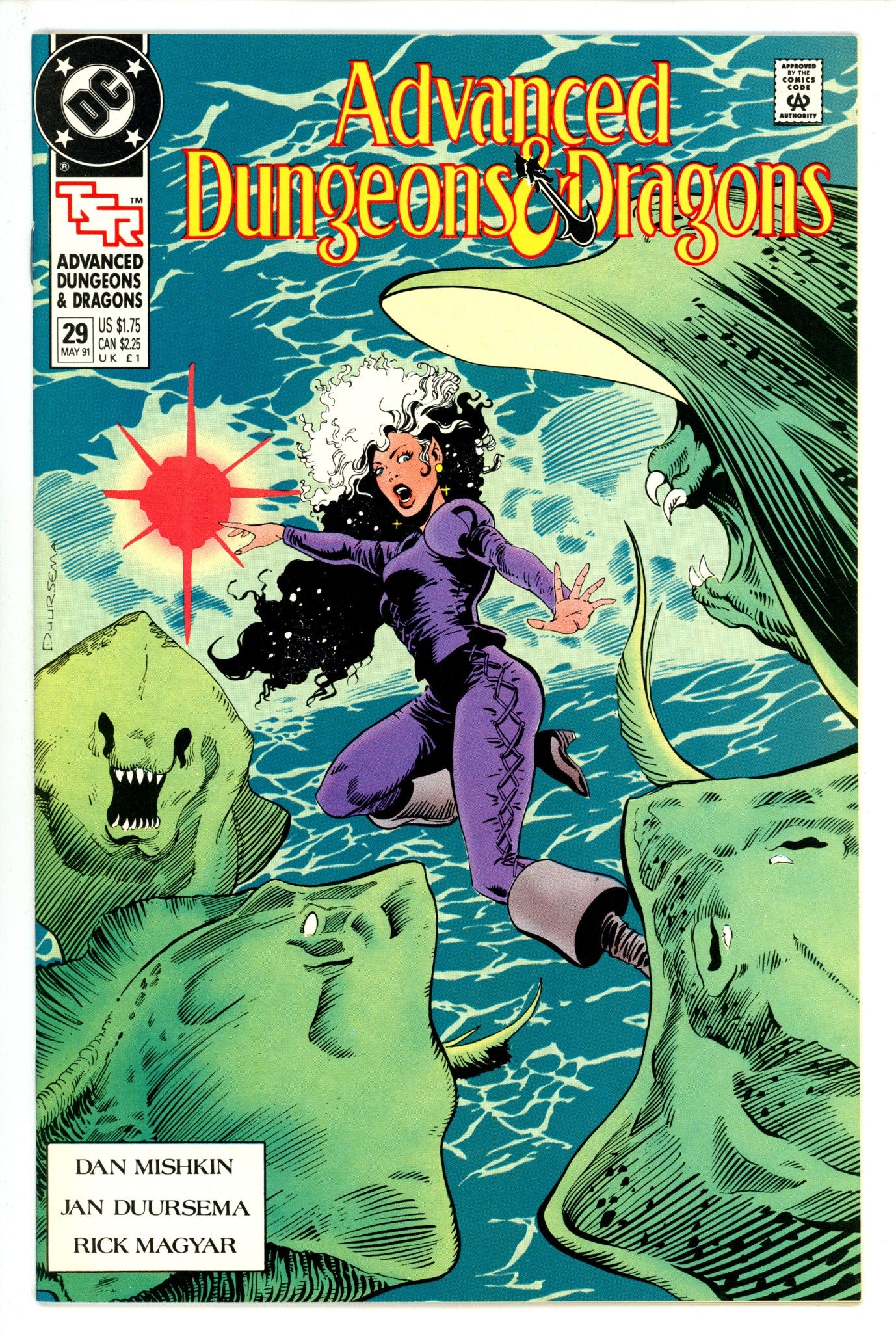 Advanced Dungeons & Dragons Comic Book 29 High Grade (1991) 