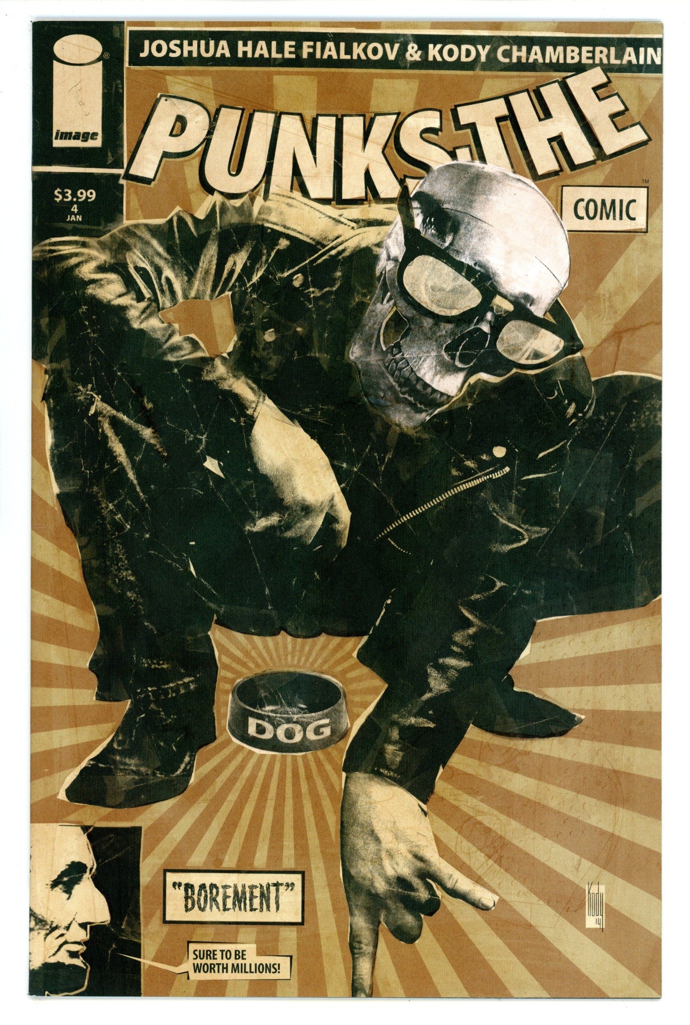 Punks: The Comic 4 NM (9.4) (2015) 