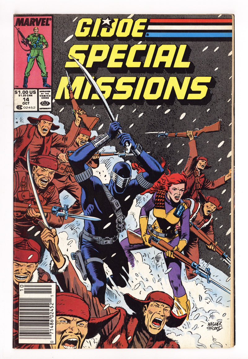G.I. Joe Special Missions Vol 1 14 Low Grade (1988) Newsstand 