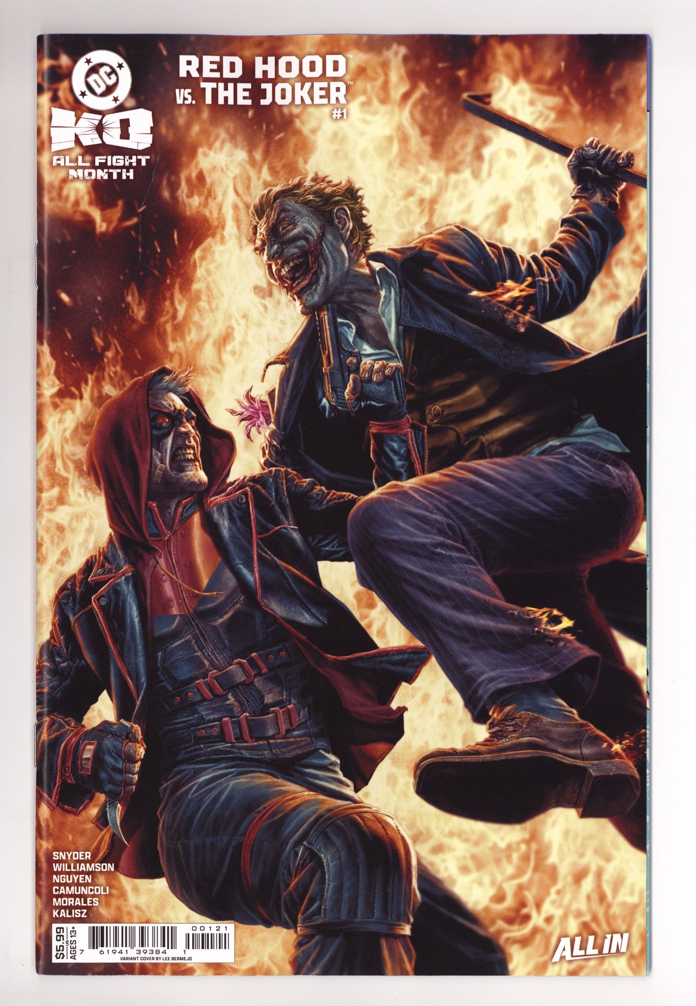 DC K.O. Red Hood Vs Joker 1 Bermejo Variant (2025)