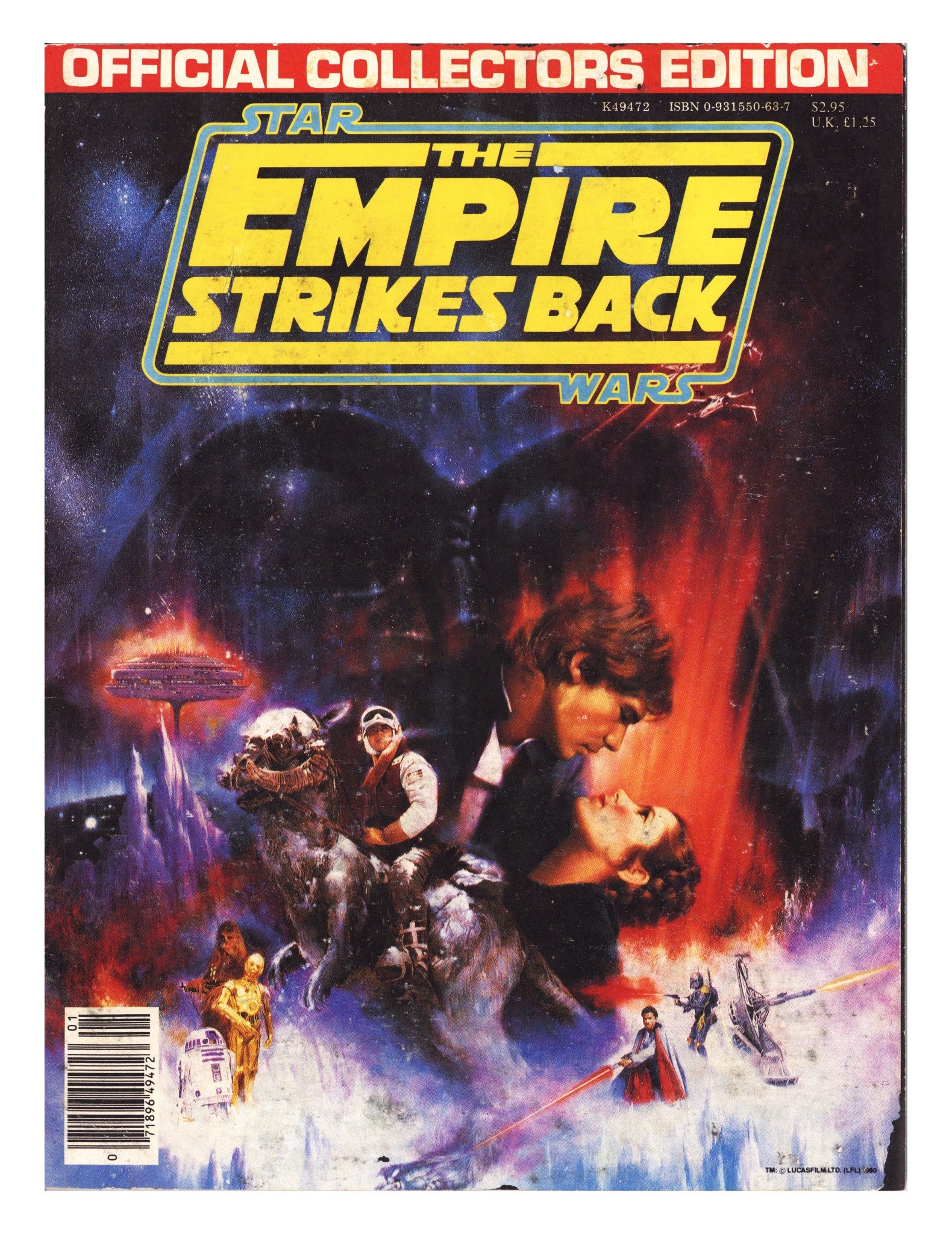 Star Wars: The Empire Strikes Back Collectors Edition [nn] Very Low Grade (1980) 