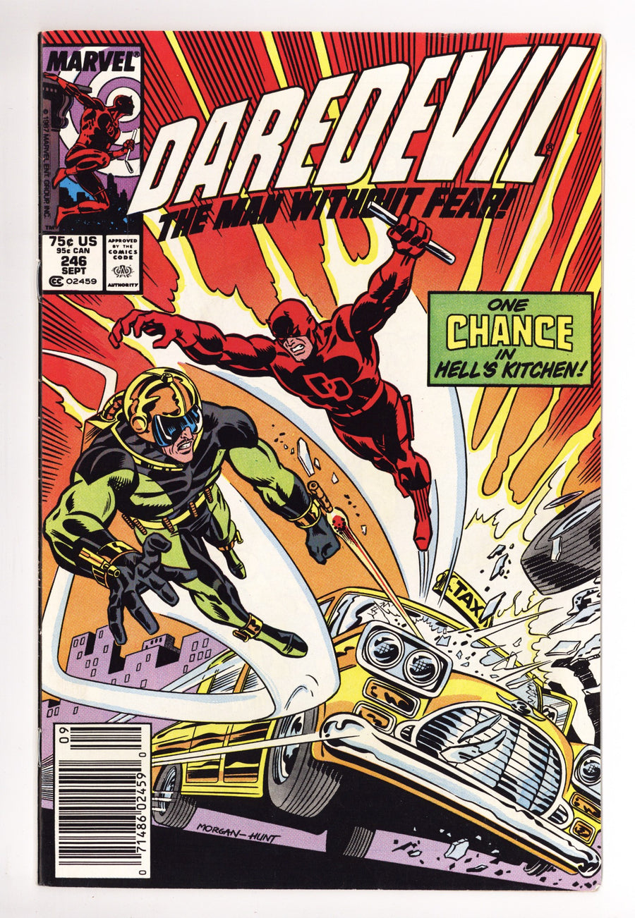 Daredevil Vol 1 246 Mid Grade (1987) Newsstand 