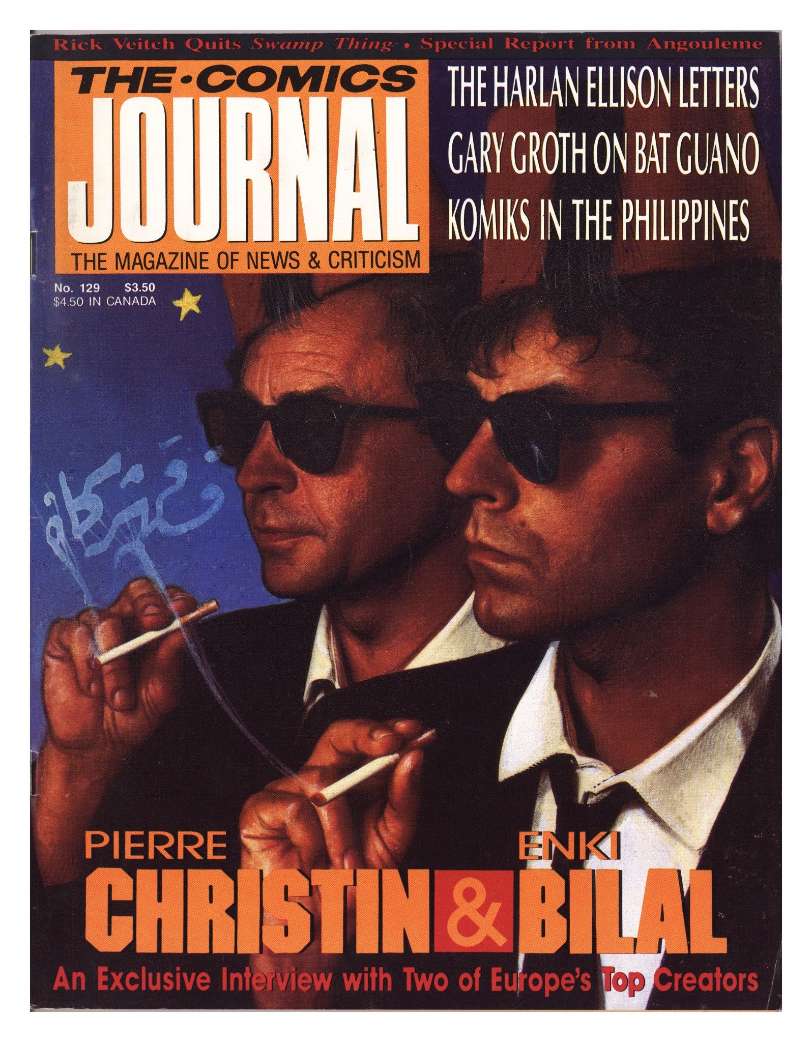 The Comics Journal 129 Low Grade (1989) 